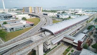 新加坡軌道交通大士西沿長線工程榮獲2018年中國建設工程魯班獎（境外工程）
